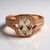 Anello in oro con Morganite (Annette)