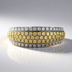 Anello in oro con Diamante Giallo SI2 (CIRARI)