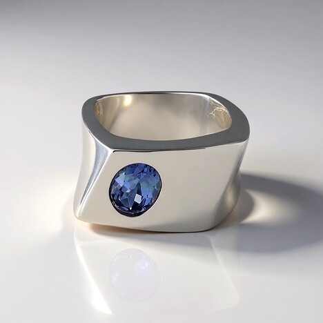 Anello in argento con Tanzanite (de Melo Essence)