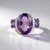 Anello in argento con Ametista