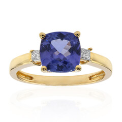 AAA-Tansanit-Goldring (CIRARI)