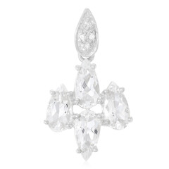 Zilveren hanger met goshenieten