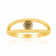 Anillo en oro con Diamante rosa de Francia de Argyle VS1 (Annette)