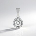 Ciondolo in argento con Zircone