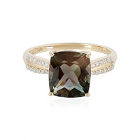 Bague en or et Pierre du Soleil de l’Orégon (AMAYANI)