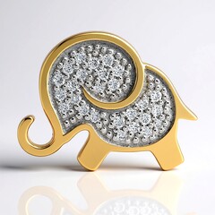 Ciondolo in oro con Diamante SI1 (G)