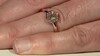Anillo en oro con Diamante rosa de Francia de Argyle SI1 (Annette)