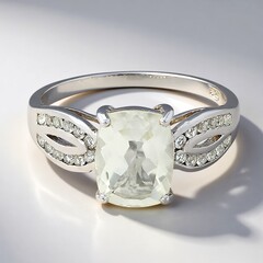 Anello in argento con Ortoclasio