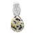 Dalmatian Jasper Silver Pendant