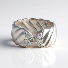 Anello in argento con Diamante I2 (H) (de Melo Essence)