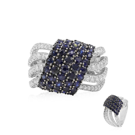 Blauer Saphir-Goldring (Estée Collection)