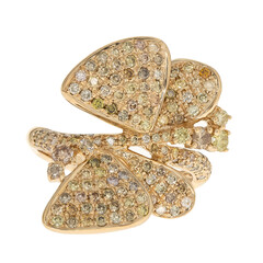 SI2 Fancy-Brillant-Goldring