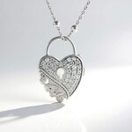 Collana in argento con Zircone (Dallas Prince Designs)