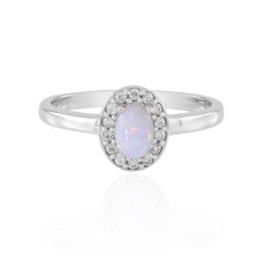 Australischer Opal-Silberring