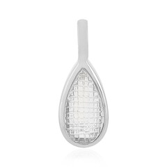 Ciondolo in argento con Quarzo Bianco