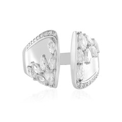 Bague en argent et Zircon (de Melo)