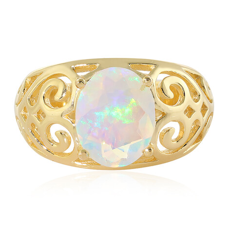 Bague en argent et Opale Welo