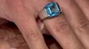 Zilveren ring met een Marambaia-topaas