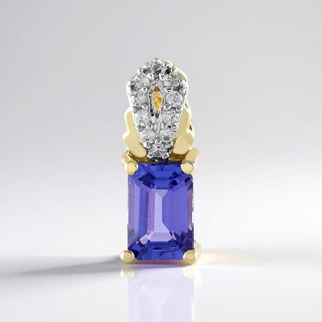 Ciondolo in oro con Tanzanite (de Melo Gold)