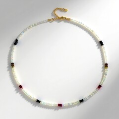 Collar en plata con Ópalo de Welo