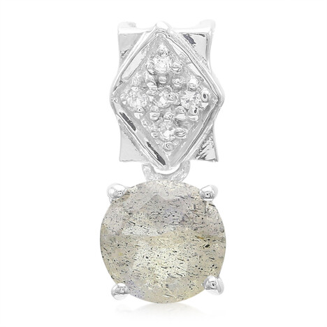 Ciondolo in argento con Spectrolite