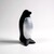 Figura con Calcite Nera