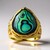 Anello in argento con Conchiglia Abalone (Art of Nature)