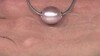 Colgante en plata con Perla púrpura Freshwater (MONOSONO COLLECTION)