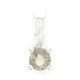 Pendentif en argent et Tourmaline cuprifère