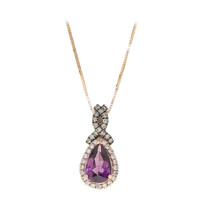 Collier en or et Grenat Rhodolite (CIRARI)