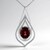 Collana in oro con Zircone Rosso (de Melo)