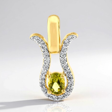 Ciondolo in oro con Pallavin del Kansas