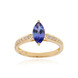 Anello in oro con Tanzanite AAA
