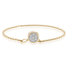 SI1 (G) Brillant-Silberarmband