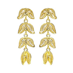 Boucles d'oreilles en argent (Joias do Paraíso)