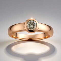 Anello in oro con Diamante Rose de France VS1 di Argyle (Annette)