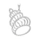 Pendentif en argent et Zircon