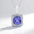 Collana in oro con Tanzanite AAA (AMAYANI)