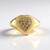 Anello in argento con Diamante Cioccolato I2