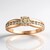 Anello in oro con Diamante Rose de France VS1 di Argyle (Annette)