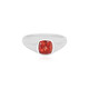 Bague en or et Andésine rouge (KM by Juwelo)