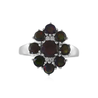Anello in argento con Opale Mezezo
