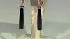 Pendientes en plata con Ónix negro (KM by Juwelo)