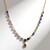 Collana in oro con Zaffiro Fancy (CIRARI)