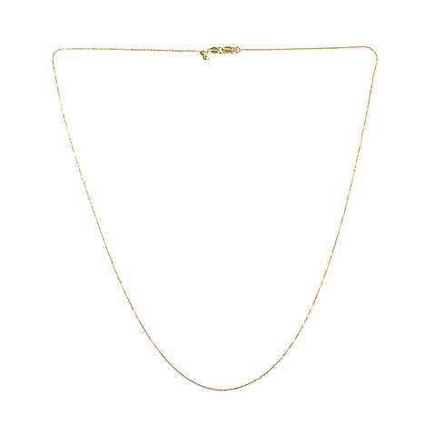 Silber-Ankerkette - 1,52 g - 61 cm - vergoldet