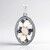Ciondolo in argento con Opale Bianco