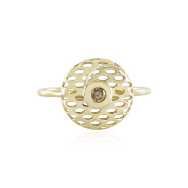 I2 Champagner-Brillant-Goldring (Ornaments by de Melo)