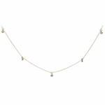 Collana in oro con Diamante SI1 (H)