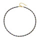 Collier en argent et Hématite noire