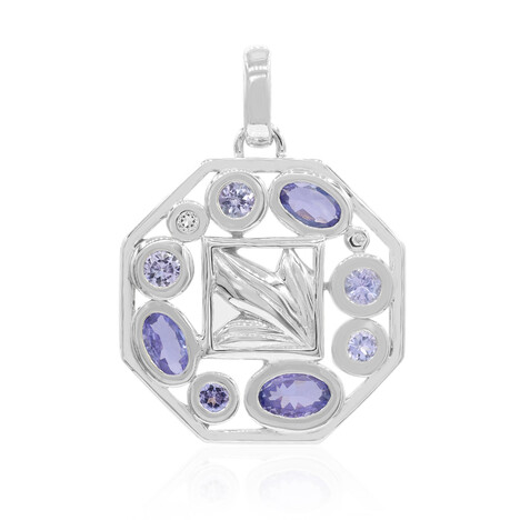 Tansanit-Silberanhänger (VIENNA 1903)